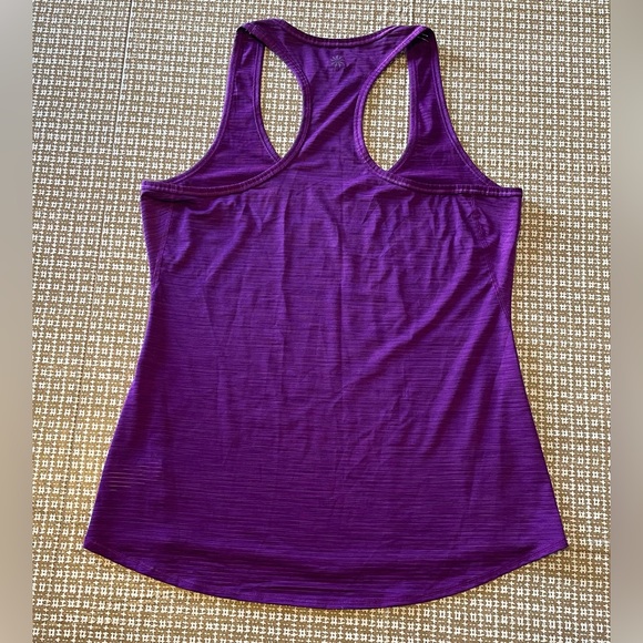 Athleta Racerback Tank Top Purple Size Medium EUC - Picture 2 of 4